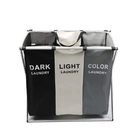 Laundry Basket and Storage Bin Combination