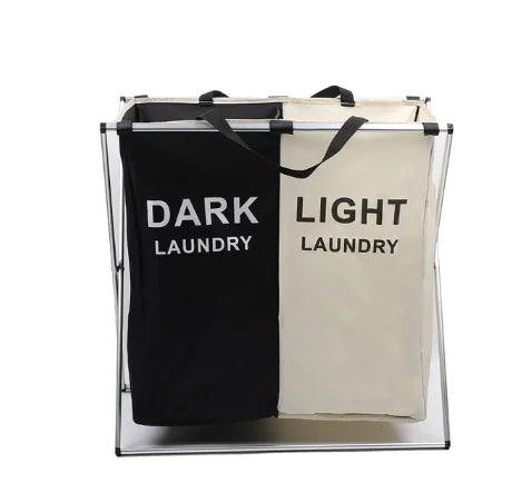 Laundry Basket and Storage Bin Combination